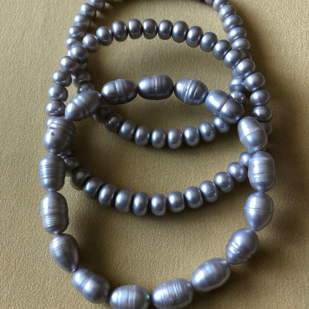 Ross-Simon Cultured Pearl Stretch Bracelets